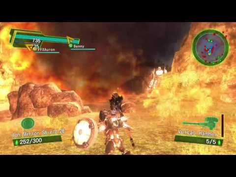 Earth Defense Force 4.1 PC *Mission 55. Pincer* EASY Difficulty 4 Player CO OP HD