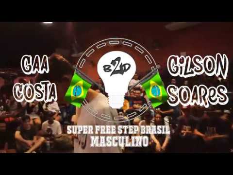 Gaa Costa vs Gilson Soares(WINS) |1°Fase | Masculino |Super Free Step Brasil