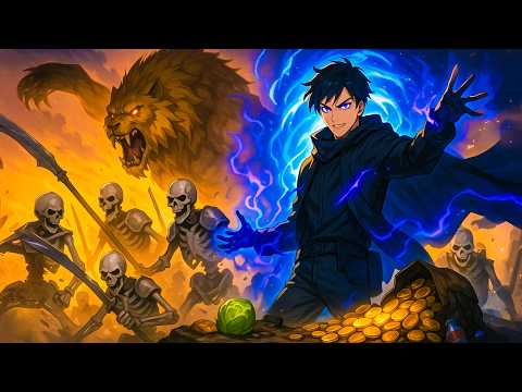 I Became a Necromancer to Escape Poverty Now My Skeleton Army Fights Monsters While I Get Rich