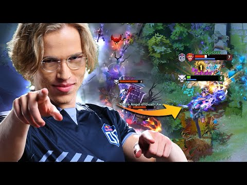 How Topson really plays Monkey King...