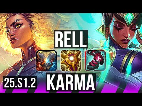 RELL & Caitlyn vs KARMA & Ezreal (SUP) | 3/5/23 | KR Master | 25.S1.2