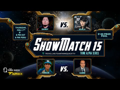 Think Alpha Series: Dandy v Khala & Terror v Hawk. Cast by Machine & Pato