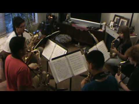 The Diamond State Rag by Bruce A. Evans Saxophone Quintet Arrangement