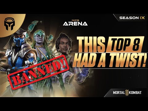 STACKED TOP8 Tournament.. BUT IT HAD A SPECIAL RULE!  - Mortal Kombat 11