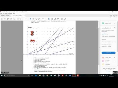 Crab Race - TES Maths ROTW 12 (2016/17)