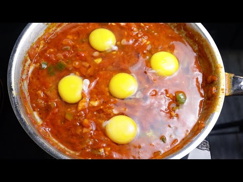 Shakshuka recipe | easy breakfast recipe