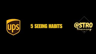 UPS  5 SEEING HABITS - (NEW) #ups #upsdriver #teamsters
