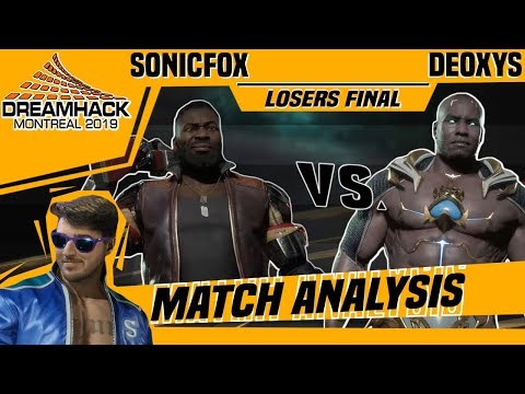 MK11 Match Analysis: Dreamhack Montreal 2019 Top 8 LOSERS FINAL - SonicFox vs. Deoxys