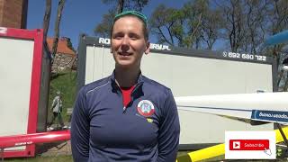  Zofia Śmigielska z Posnanii RBW udanie wystartowała w Kruszwicy, na pierwszych w tym roku ragatach