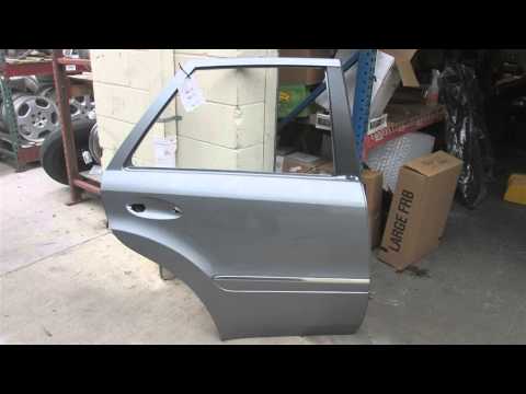 2011 Mercedes ML350 Rear door RR GREY GREAT CONDITION 164TYEPE - mbiparts.com Used OEM Merced... OEM