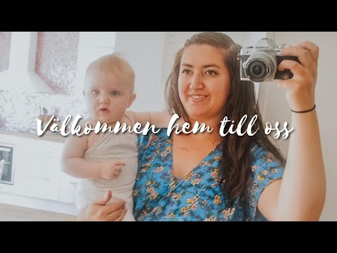 Välkommen hem till oss // VLOG