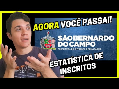 CONCURSO SÃO BERNARDO DO CAMPO VUNESP TOTAL DE INSCRITOS