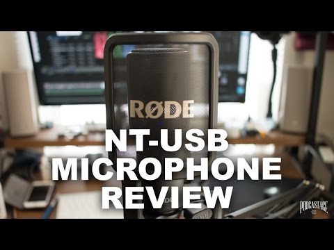 Rode NT-USB Condenser Mic Review / Test
