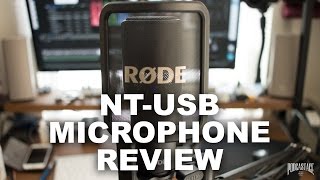 Video thumbnail for Rode NT-USB Condenser Mic Review / Test by Podcastage