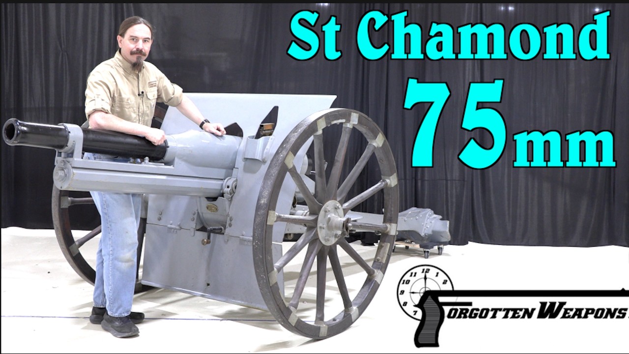 St Chamond 75mm Field Gun: From Mondragon to WW1 Tanks to Israel