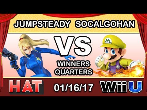 HAT 5 - Jumpsteady (Zero Suit Samus) Vs. SoCalGohan (Mario) Winners Quarters - Smash 4