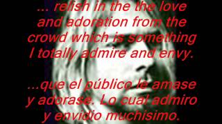 NOTA DE SUICIDIO DE KURT COBAIN, subt ingles y español.