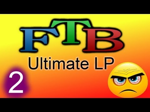 FTB/Feed The Beast Ultimate LP /w Grumpy - Episode 2 - Our First Cave