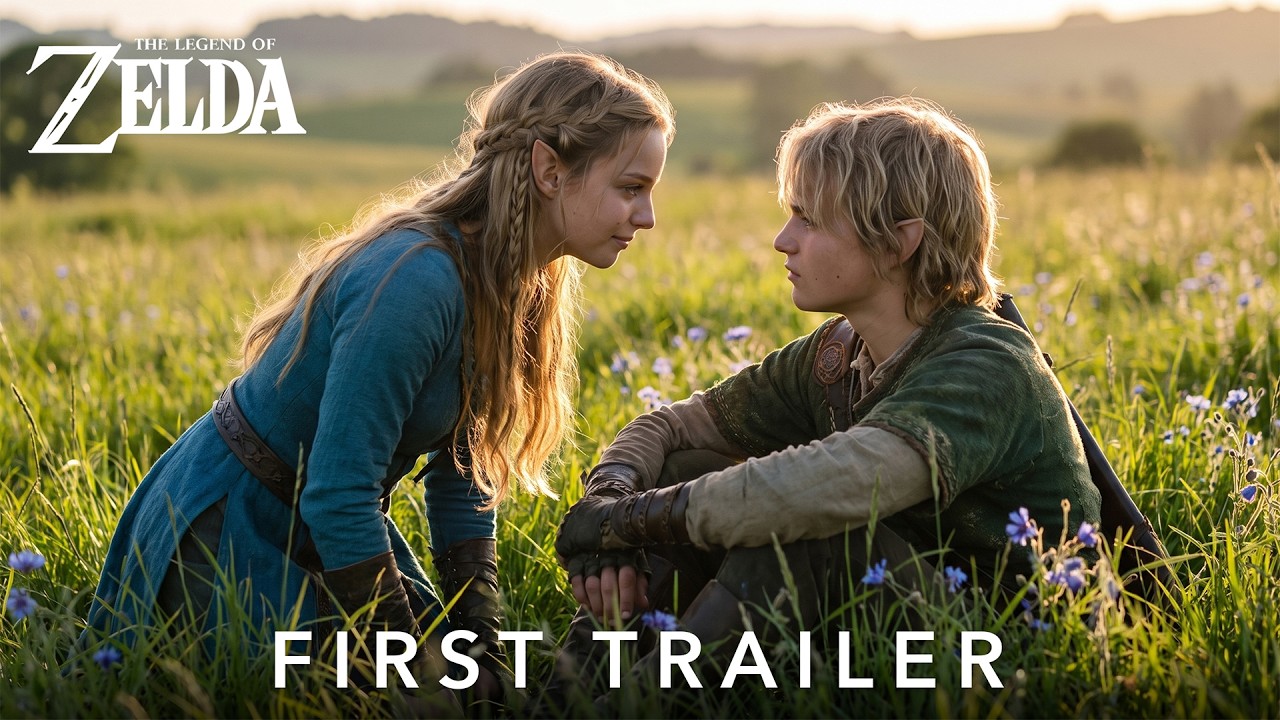 The Legend of Zelda Live Action - Trailer (2026) Benjamin Evan Ainsworth | Bo Bragason | Concept