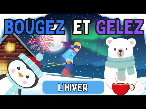 Pause active (APQ): ❄️Bougez et Gelez -  L'hiver❄️ // Brain Break (DPA): Move & Freeze - Winter