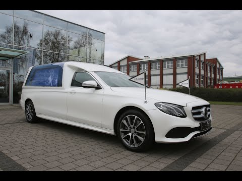 Kuhlmann-Cars - Bestattungswagen auf Basis Mercedes-Benz E-Klasse mit elektrischen Rollos