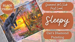 Diamond Art Club Sneak Peek/First Look | Sleepy by Abraham Hunter | A Black Friday Release