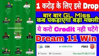 🔥DC VS CSK DREAM11 T20 CRICKET MATCH dc vs csk dream11 t 20 cricket match Delhi vs Chennai 20 GL SL