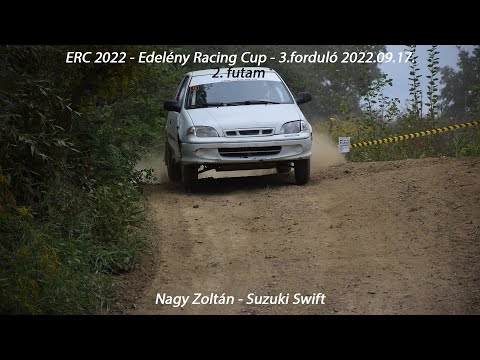 Nagy Zoltán - Suzuki Swift ERC 2022 - Edelény Racing Cup - 3.forduló - 2.futam 2022.09.17.