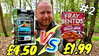 There's cheap & even cheaper camping meals.