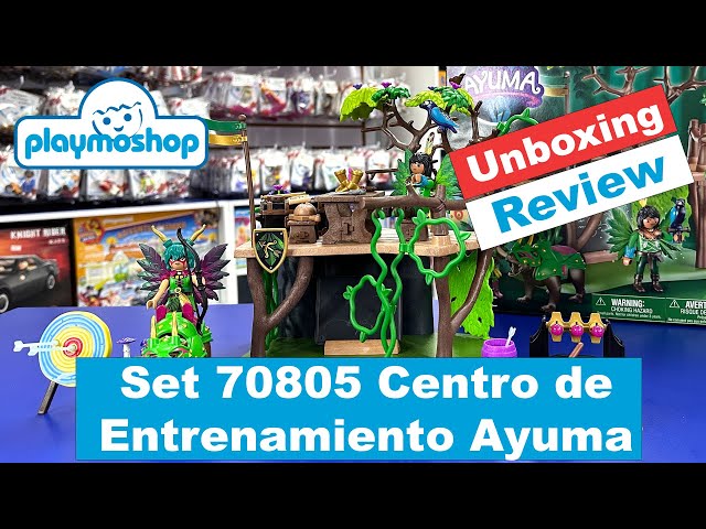 Vídeo relacionado con PLAYMOBIL Adventures of Ayuma 70805 Campamento de Entrenamiento, A Partir de 7 años