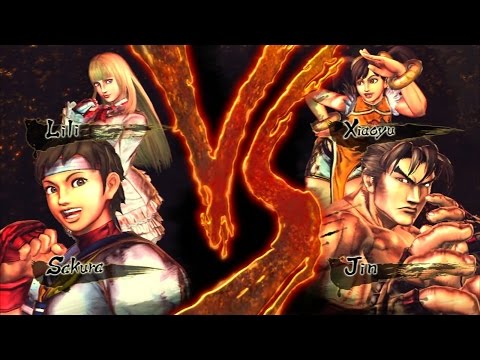 Street Fighter X Tekken [PS3]: Sakura/Lili Arcade Playthrough [Multiplatform, 2012]