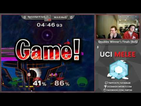 UCI Quarterly #2 Doubles WF - Mchi & MacD vs PsychoMidget & Squid