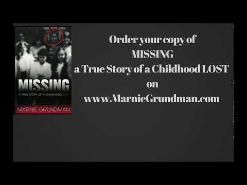 Order your copy of MISSING a True Story of a Childhood LOST on www MarnieGrundma com