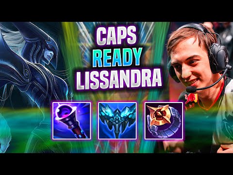 CAPS IS READY TO PLAY LISSANDRA! - G2 Caps Plays Lissandra Mid vs Sylas! | Season 2022