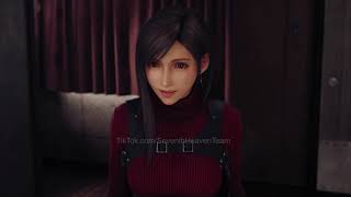 Tifa wearing the Ada Wong outfit