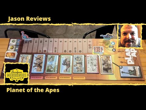 Planet of the Apes Review - with Jason from The Boardgame Mechanics