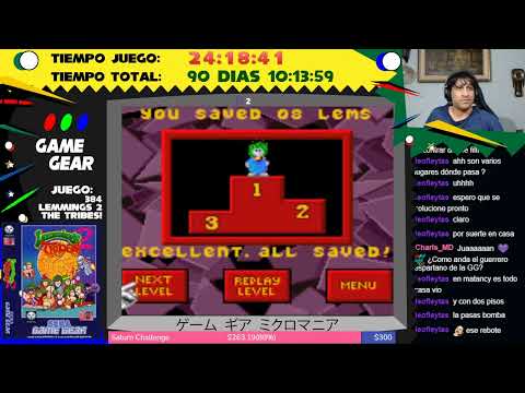 GGMM 384 Lemmings 2 - The Tribes! Parte 5 - (Unreleased) + Ending - Game Gear Micro Mania