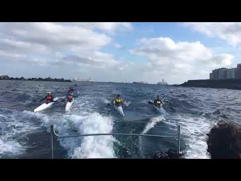 Surfski warm down