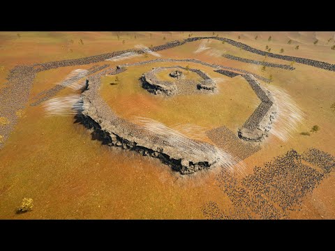 100.000 Orcs vs 20.000 Dwarfs and Elves | Epic Fantasy Battle Simulator