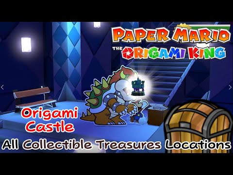 All Origami Castle Collectible Treasures Locations in Paper Mario The Origami King