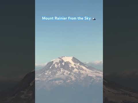 Mount Rainier 🗻#shorts #viralvidio #mountains#nature #explore#travel #sky #beautifulview#discovery
