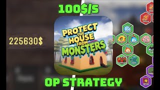 Protect The House From Monsters OP AFK strat!