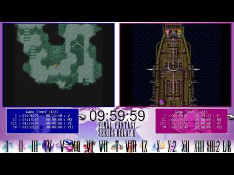 Final Fantasy Series Relay Race II - Final Fantasy V (SNES)