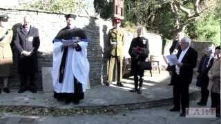 preview picture of video 'Langton Matravers Auxiliary Unit Memorial Plaque Presentation'