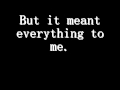 Nine Inch Nails- Thats What I Get (With Lyrics)