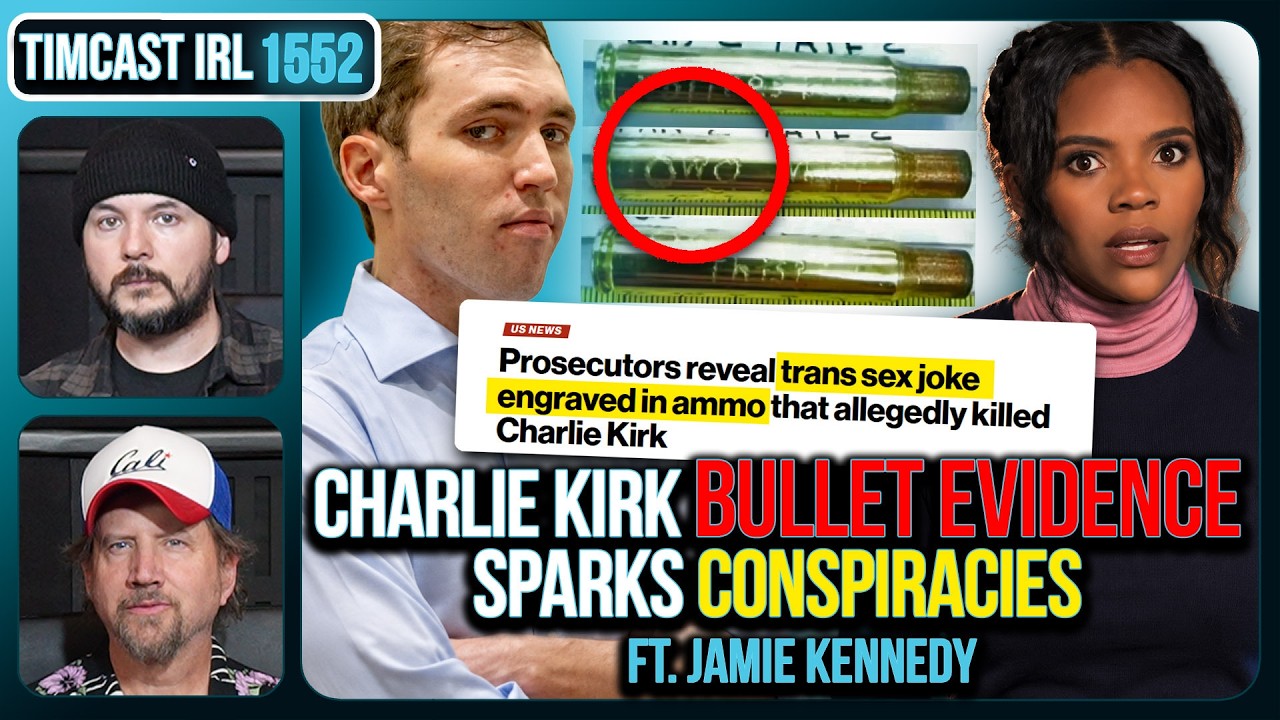 Charlie Kirk Bullet Evidence Sparks CONSPIRACIES, Testimony Goes VIRAL | Timcast IRL