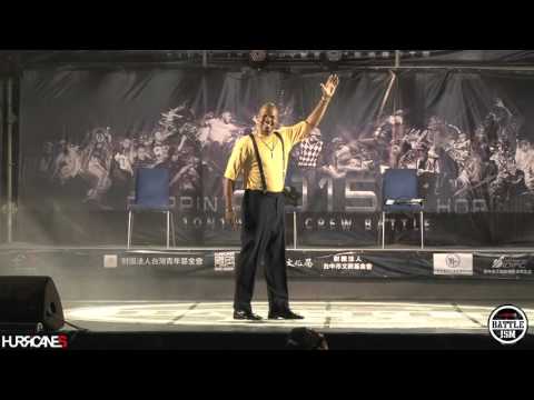 BOPPIN ANDRE (USA) [ POPPIN JUDGE SOLO ]  - HURRICANES BATTLE-ISM 2015 TAIWAN & POPPIN BATTLE