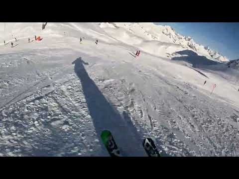 Ben skiing down from Schindlergrat in St. Anton am Arlberg!
