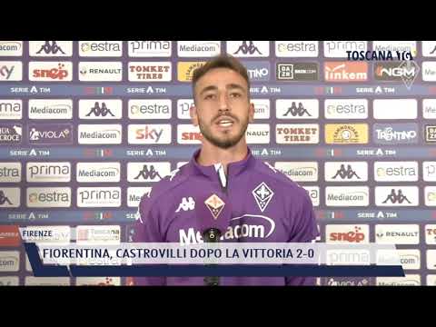 2021-05-10 FIRENZE - FIORENTINA, CASTROVILLI DOPO LA VITTORIA 2-0