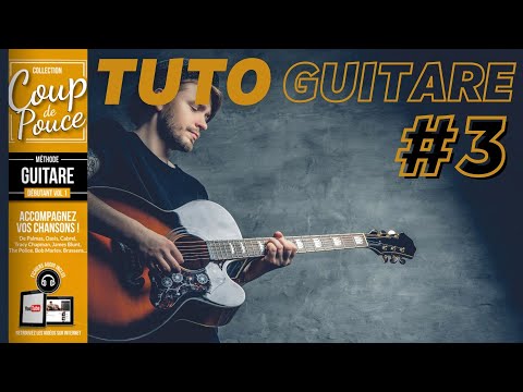 Cours de guitare - Les premiers accords - vidéo N°1